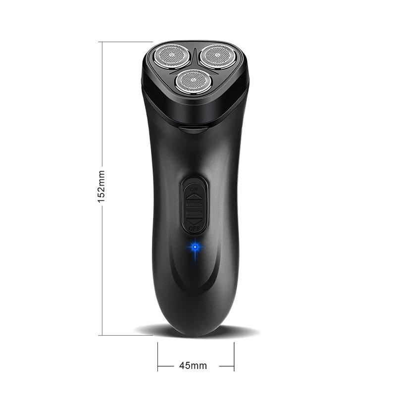 Новая электробритва, USB аккумуляторная бритва, мужская портативная бритва, бритва с тремя головками