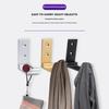 Rust-Resistant Aluminum Alloy Folding Hook Expandable Folding Coat Hook Concealed Robe Hook  Home