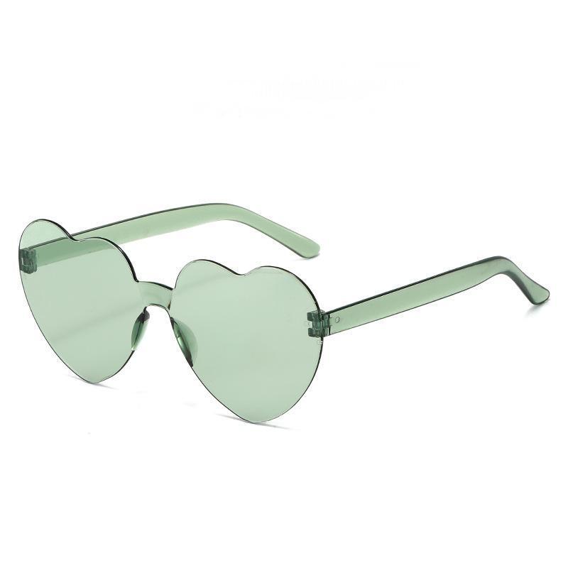 Модные солнцезащитные очки в форме сердца в европейско-американском стиле для женщин - Маскарадная вечеринка и забавные очки