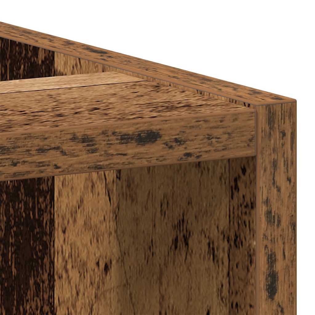 Vidaxl Dolna Szafka Stare Drewno 20X44,5X81,5 Cm Drewno Klejone