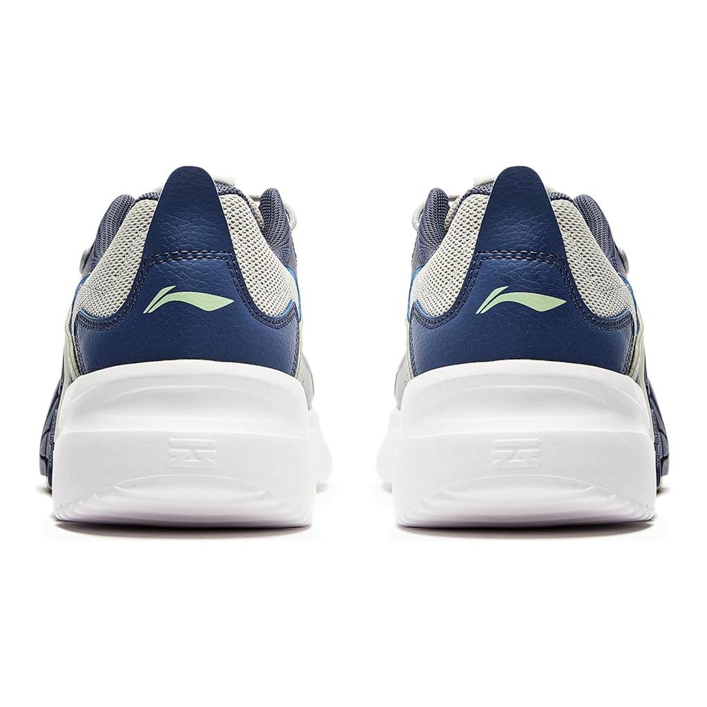 Li Ning Kids Ln 90 Fly V3 Удобная простая нескользящая износостойкая повседневная обувь Детская повседневная обувь Серо-голубой YKCU066-5