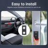 Extractme Car Anti-Theft Vibration Sound & Light Alarm 108dB Wireless Remote Door Window Vehicle Security Interior Alarm System