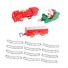 Christmas Tree Train Toy Classic Table Ornament Electric Set Toddler Model Trains for Kids