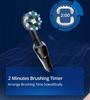Электрическая зубная щетка Oral B P4000, 3D-чистка зубов, 4 режима, таймер на 2 минуты и датчик давления, зубная щетка для удаления налета