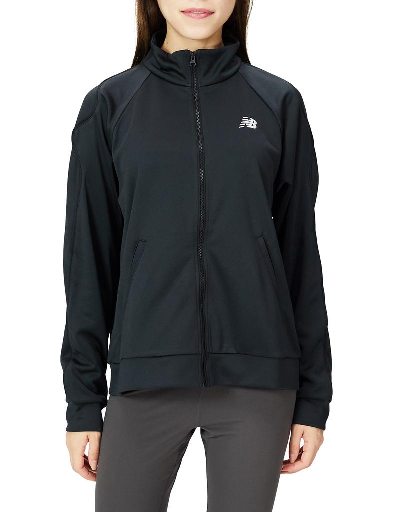 Jacket Relentless Track Jacket WJ23179 BM XL [New Balance] Women's (Black)