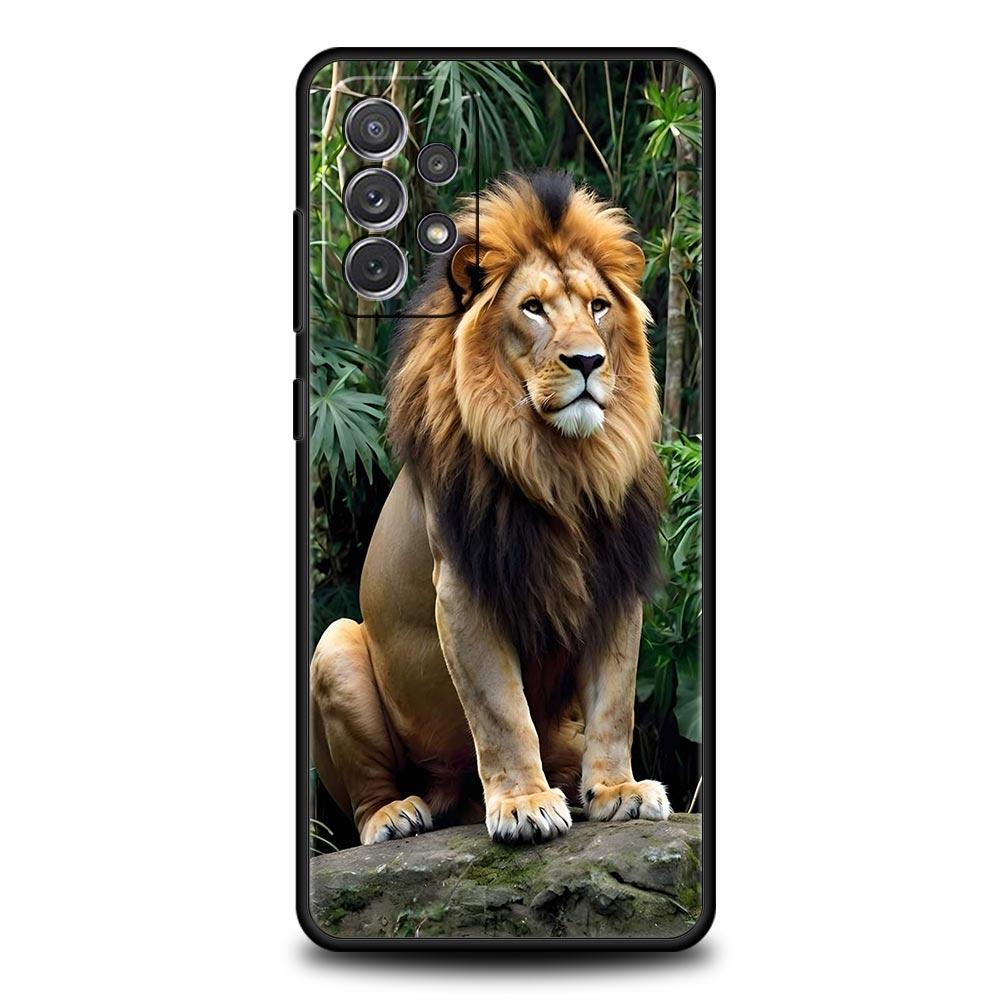 Чехол для телефона с изображением Короля Льва для Samsung Galaxy A17 A07 A55 A35 A25 A15 A05s A33 5G A31 A23 A21s A13 A41 A73 A53 A51 A71