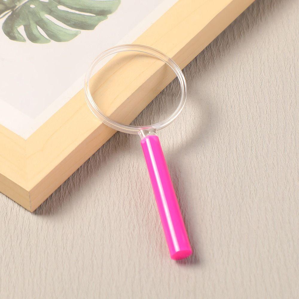Creative Handheld Magnifying Glass Lightweight Baby Early Education Toys  Tiny Objects
