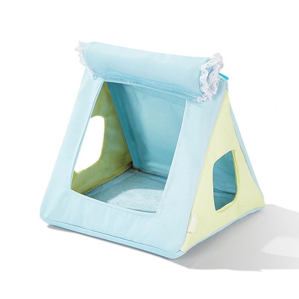 Bite Resistant Hanging Parrot Nest Breathable Net Bird House Triangle Bird Hammock Bird Cage