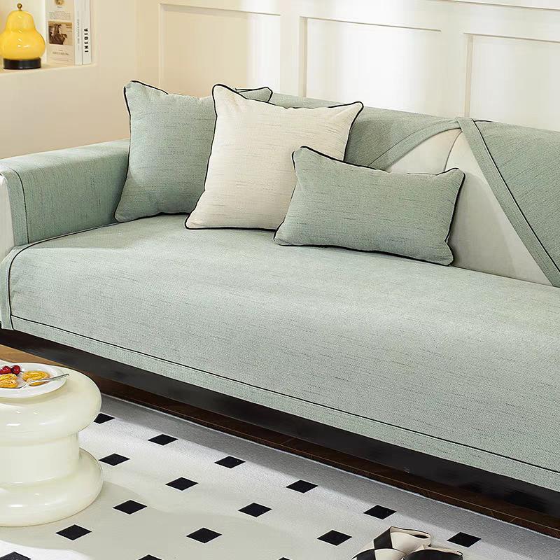 Waterproof Chenille Simple Sofa Cushion, Four-season Universal Sofa Non-slip Cushion, High-end Sofa Towel
