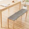Thickened Plush Bench Cushion Mat Long Sofa Stool Seat Pat Non-Slip Autumn Winter Long Padded Bed End Cabinet Mat