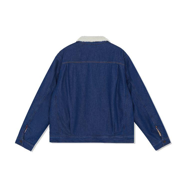 Куртка Levis двусторонняя из искусственной овчины Мужские куртки Синяя A2700-0000