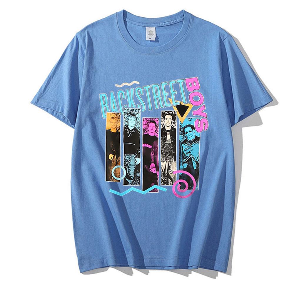 Classic s Backstreet Boys Rock Band Graphics TShirt Unisex Vintage Punk Tee Shirt Unisexs Hip Hop TShirts Oversized Streetwear