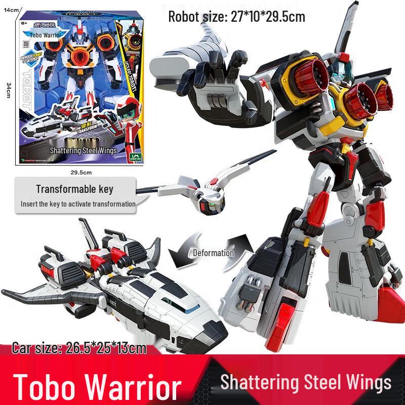 Игрушка-робот-трансформер Tobot Warriors - Галактические детективы Соник Тандер для мальчиков