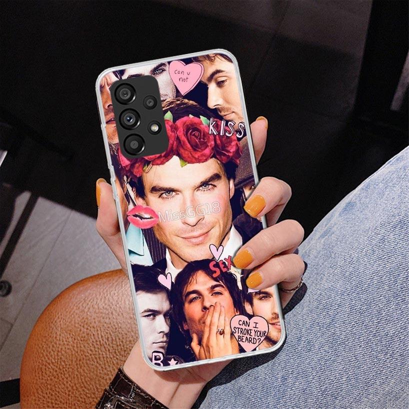 Чехол для телефона The Vampire Diaries Сальваторе для Samsung Galaxy A17 A16 A15 A14 A13 A57 A56 A55 A54 A53 A37 A36 A35 A34 A33 A26 A25