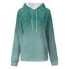 Women's Fashion Loose Casual Daily Long Sleeve Hoodie Floral/Leaf Print Sweatshirt Top