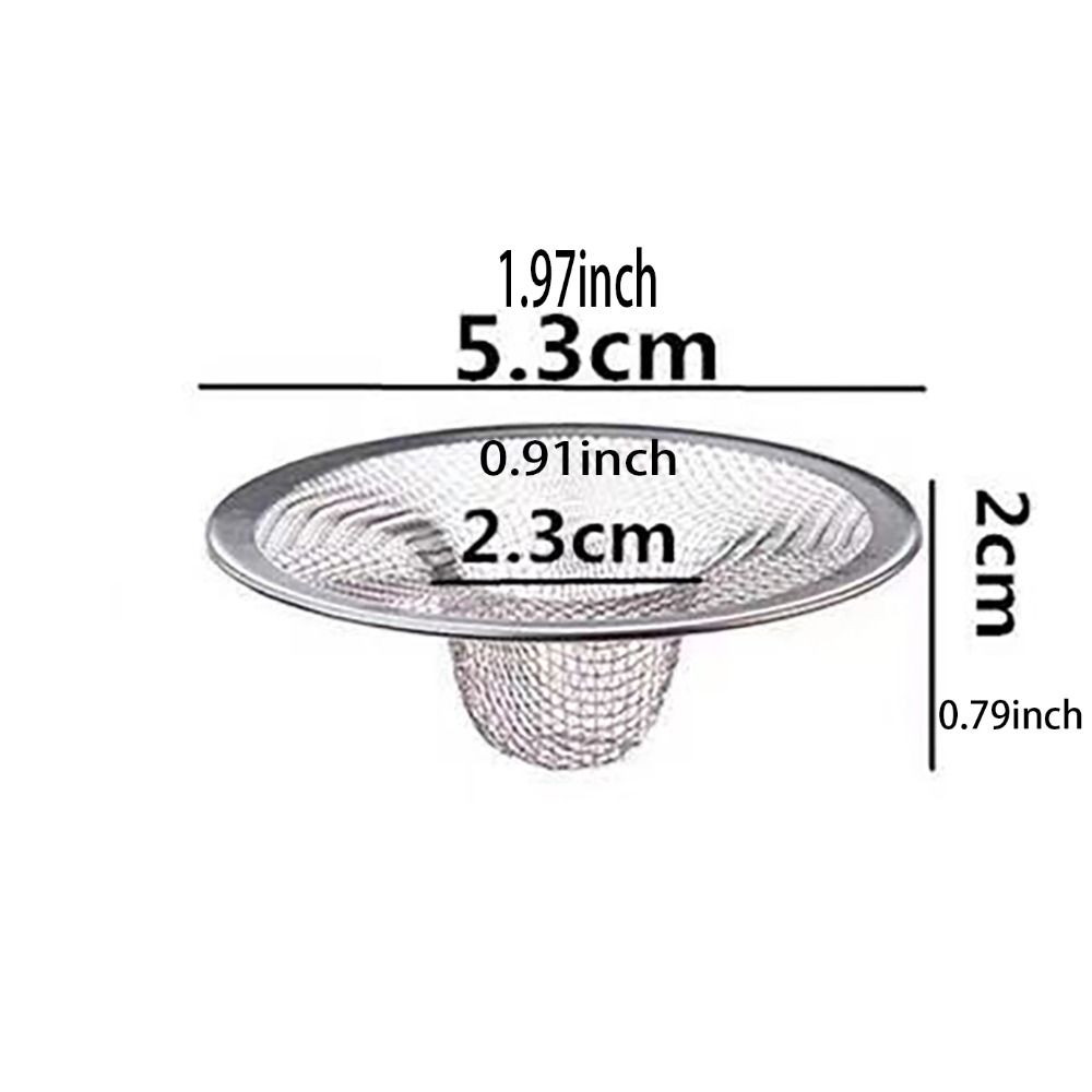 1,97"-4,41" Сетчатый дуршлаг 304 Нержавеющая сталь Кухонная сливная корзина Кухонная раковина