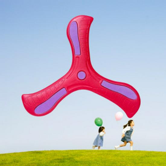 Детский бумеранг EVA с тремя лопастями – Спортивная игрушка для улицы для игр родителей с детьми