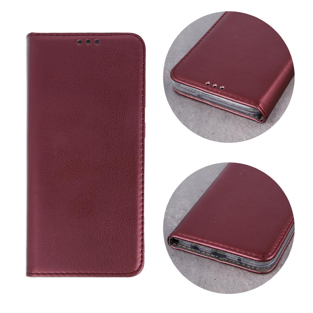 Etui Smart Magnetic Do Oppo Reno 12F 5G (Global) / 12Fs 5G Burgundowe