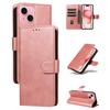 High Quality Faux Leather Phone Case for IPhone 16e 16 15 14 13 12 11Pro Max Plus Card Slot, Clamshell, Wallet, Holder Functions