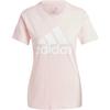(WMNS) Женская футболка Essentials с логотипом, азиатский размер, 'Розовый', IY4322