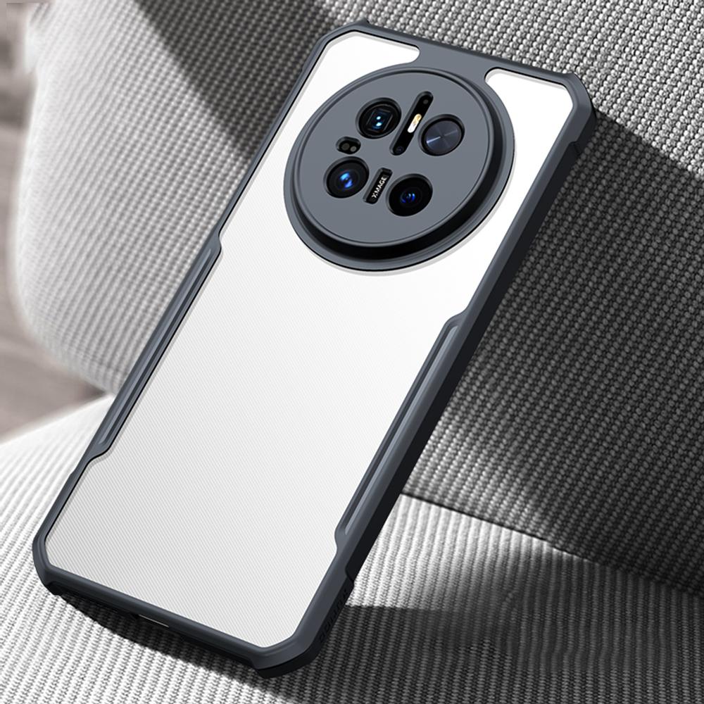 XUNDD Чехол для Huawei Mate 70 Противоударный ТПУ+Акрил Прозрачная задняя крышка для телефона