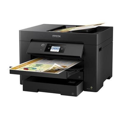 Многофункциональное устройство - EPSON - WorkForce WF-7830DTW - Wi-Fi - Струйное (цвет) - Чернить