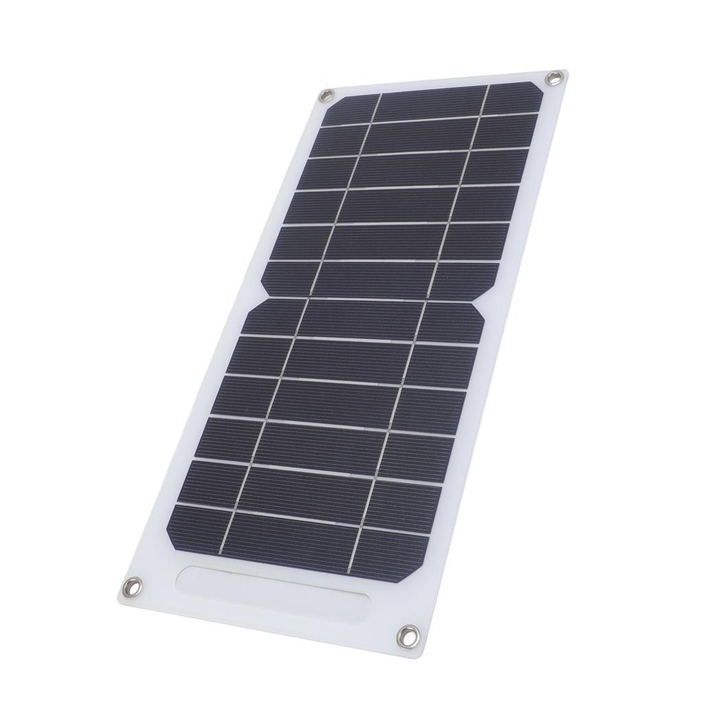 Портативная солнечная панель 6 Вт 2 USB-выхода Быстрая зарядка Монокристаллическая Высокоэффективная солнечная панель Телефон