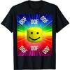 Яркий дизайн oof для девочек и мальчиков видеоигроков Футболка