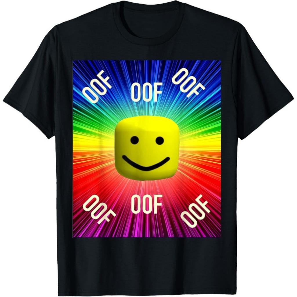 Яркий дизайн oof для девочек и мальчиков видеоигроков Футболка