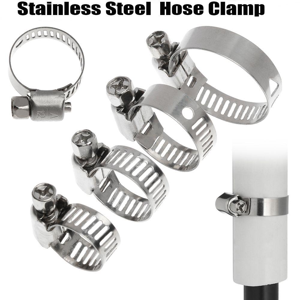 10 шт. Полезный инструмент для ремонта уплотнения выхлопной системы сварки, хомут для трубы, хомуты для шлангов, Т-образный болт, нержавеющая сталь