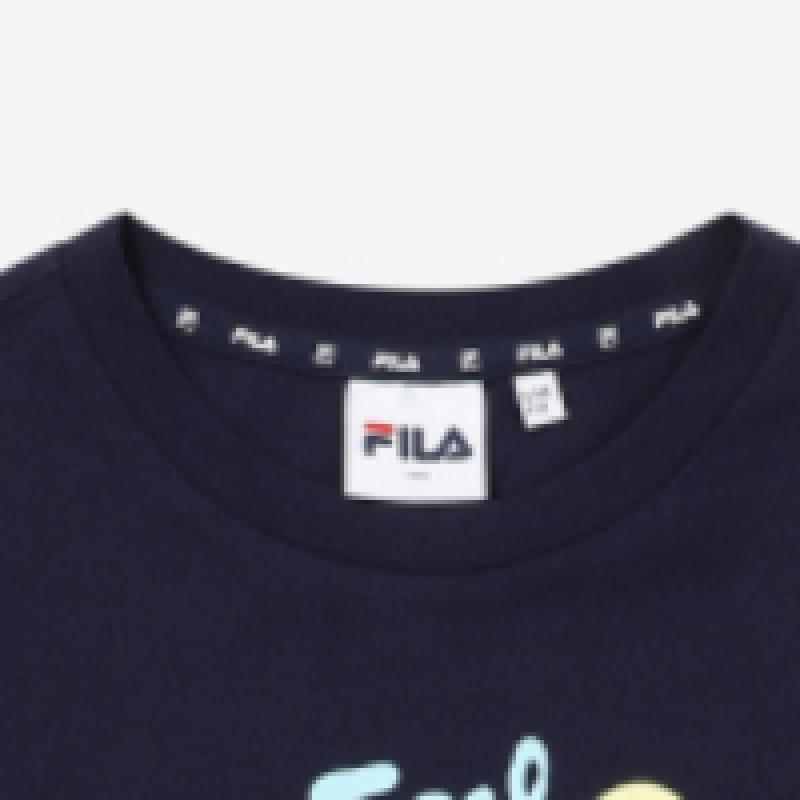 [fila Kids] Smile Graphic Short Sleeve   Shorts Set Up  Fk2fsf2202x Did  q0zFk2fsf2202xDid