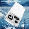 Нескользящий Прозрачный Магнитный Чехол Fundas Для Nothing Phone 4A Pro A069P 6,83 дюйма Мягкий TPU Каркас Акриловая Ударопрочная Крышка