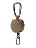 Daiichi Seiko Carabiner Reel + Micro Case Dark Earth Pin-on Reel Carabiner Fishing
