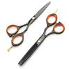 Professional Steel 5.5 '' Black Hair Scissors Haircut Thinning Barber Makas Scisors Cutting Shears Hairdresser Scissors
