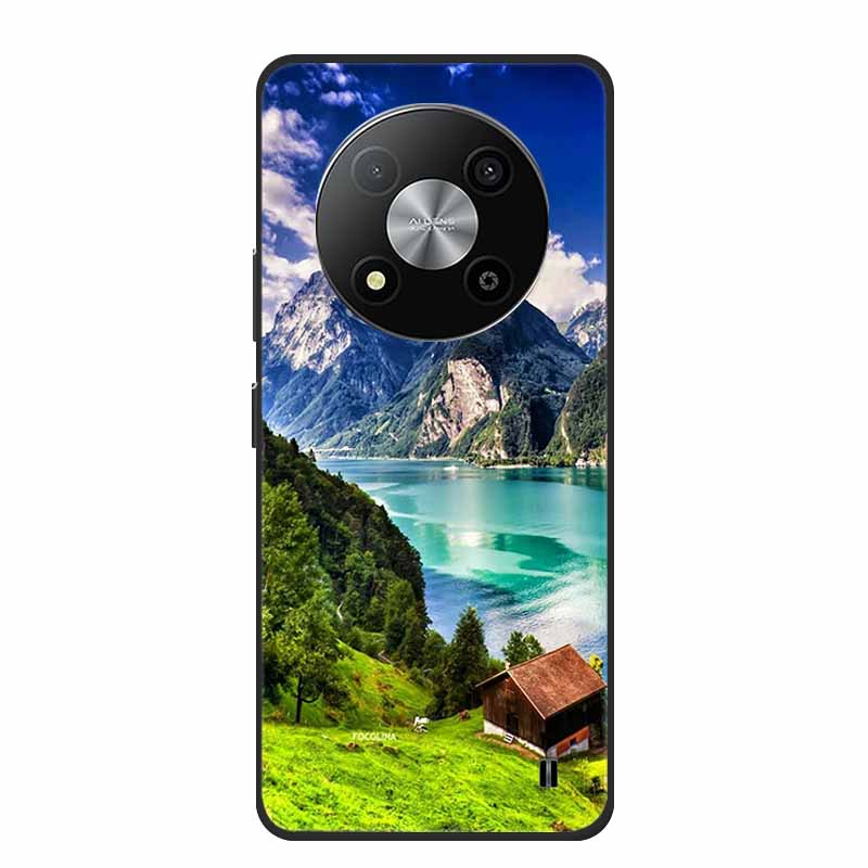 Phone Case For ZTE Blade A73 5G Back Cover Case Black Silicone Shockpoof Soft Funda For ZTE Blade A73 5G Case A 73 6.52" Coque