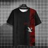 Summer Fashion T-Shirts Dragon 3D Print Street Men's Large Size Daily T-Shirt with Round Neckline and Short Sleeves T-Shirts Tops