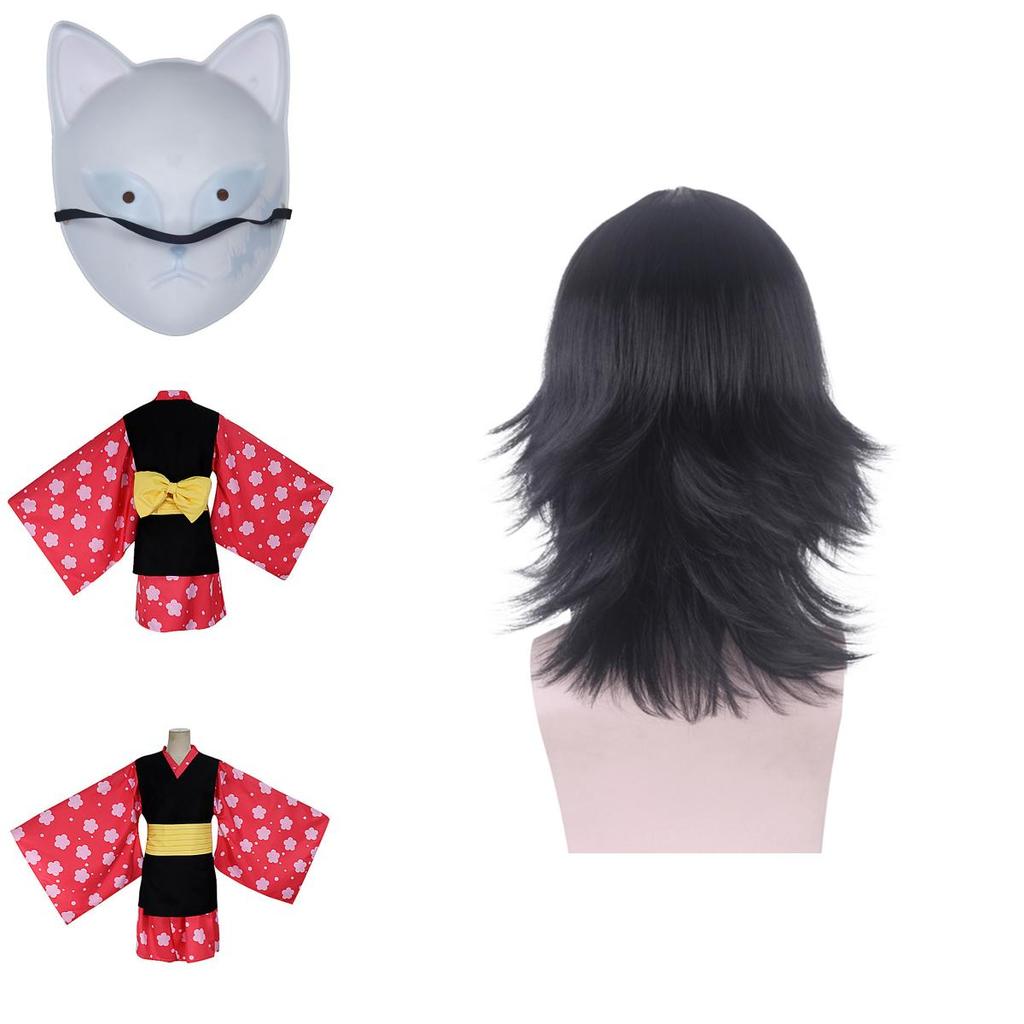 Изысканный костюм для косплея Demon Slayer Kimetsu No Yaiba Макомо для женщин с идеальными швами и дышащей тканью