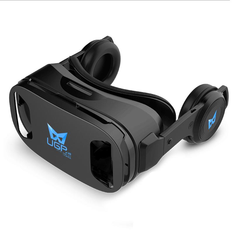 Ugp U8 Vr Glasses 3d Headset Version Imax Virtual Reality Helmet Movie Games With Headphone 3d Glasses Box Optional Controller