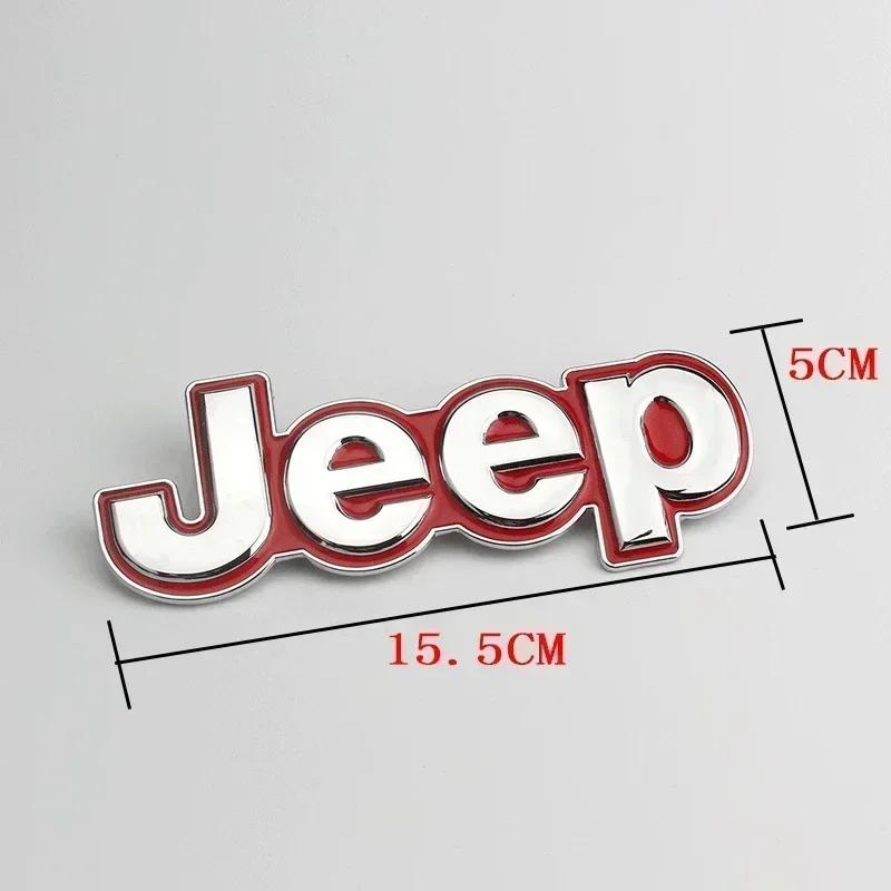 For Jeep For JEEP Patriot Wrangler Grand Cherokee Compass Renegade Rubicon Liberty Side Fender Emblem Decal Styling Car Rear
