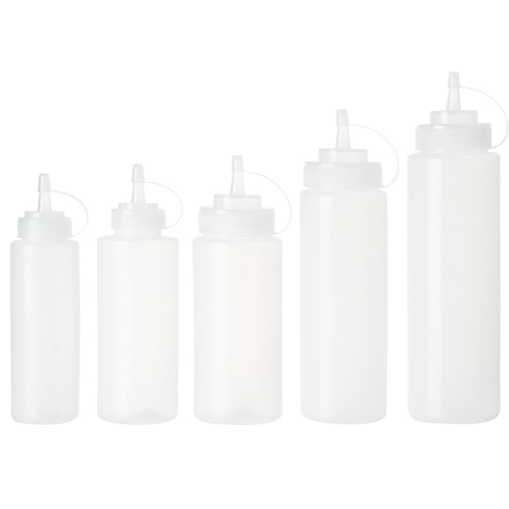 Tools Condiment Squeeze Bottles Condiment Dispenser Reusable Container Squeeze Sauce Bottle