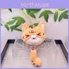Cute And Colorful Plush Cat Pendant Lovable Cat Plush Keychain Perfect For Gifts