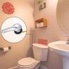 Toilet Levers Kit With Stainless Steel Flapper Chains Universal Replacement Bathroom Accessories
