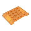 BRICKE 4x6 Wedge Plate Roof Compatible with LEGO 32739 - DIY Educational Building Blocks Parts