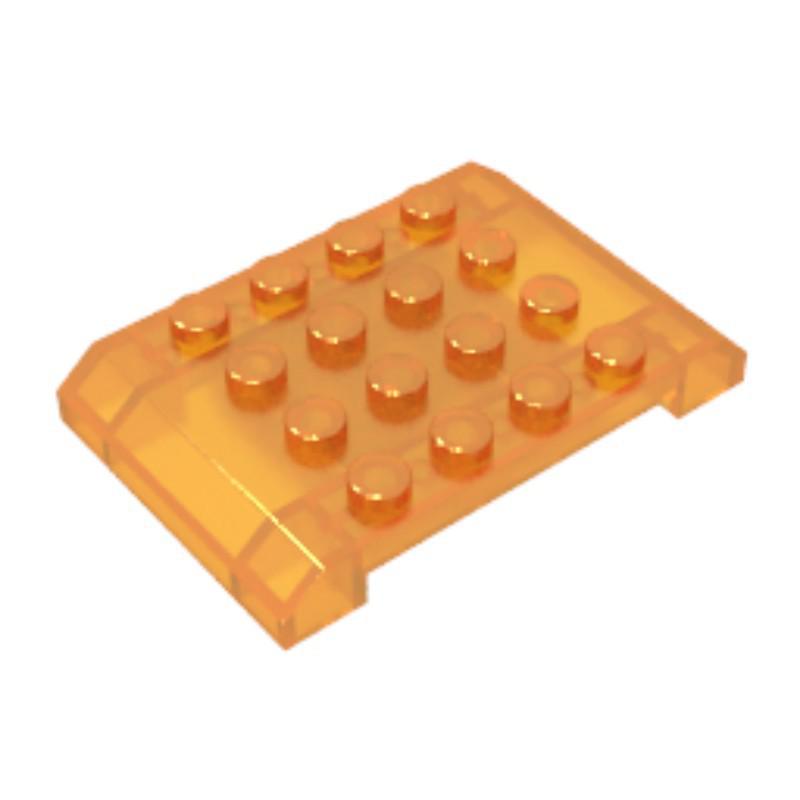 BRICKE 4x6 Wedge Plate Roof Compatible with LEGO 32739 - DIY Educational Building Blocks Parts