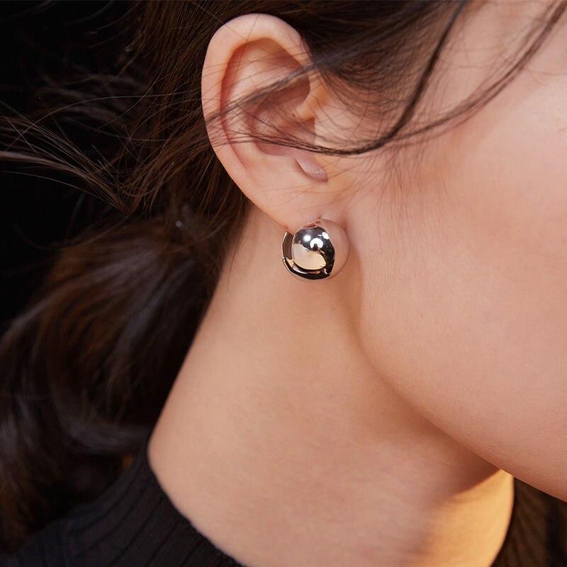 Модные маленькие серьги из нержавеющей стали золотого цвета для женщин, элегантные ювелирные изделия для свадебной вечеринки, подарок для предотвращения аллергии