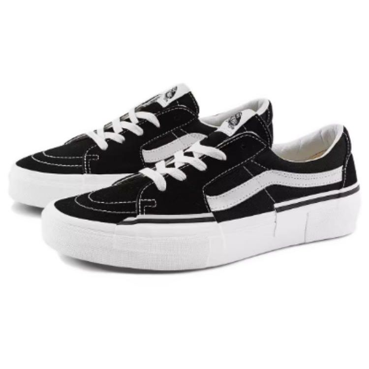 Vans Sk8-Low Rearrange — черно-белые кроссовки унисекс VN000CRNBA2