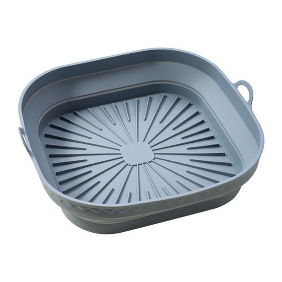 Non-stick Baking Pan Round Square Cheesecake Water Bath Pan Foldable Food Grade Cake Pan Oven Safe Silicone Pan