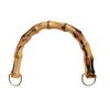 Bamboo Joint Handle Woven Basket & Handbag Hardware Accessories