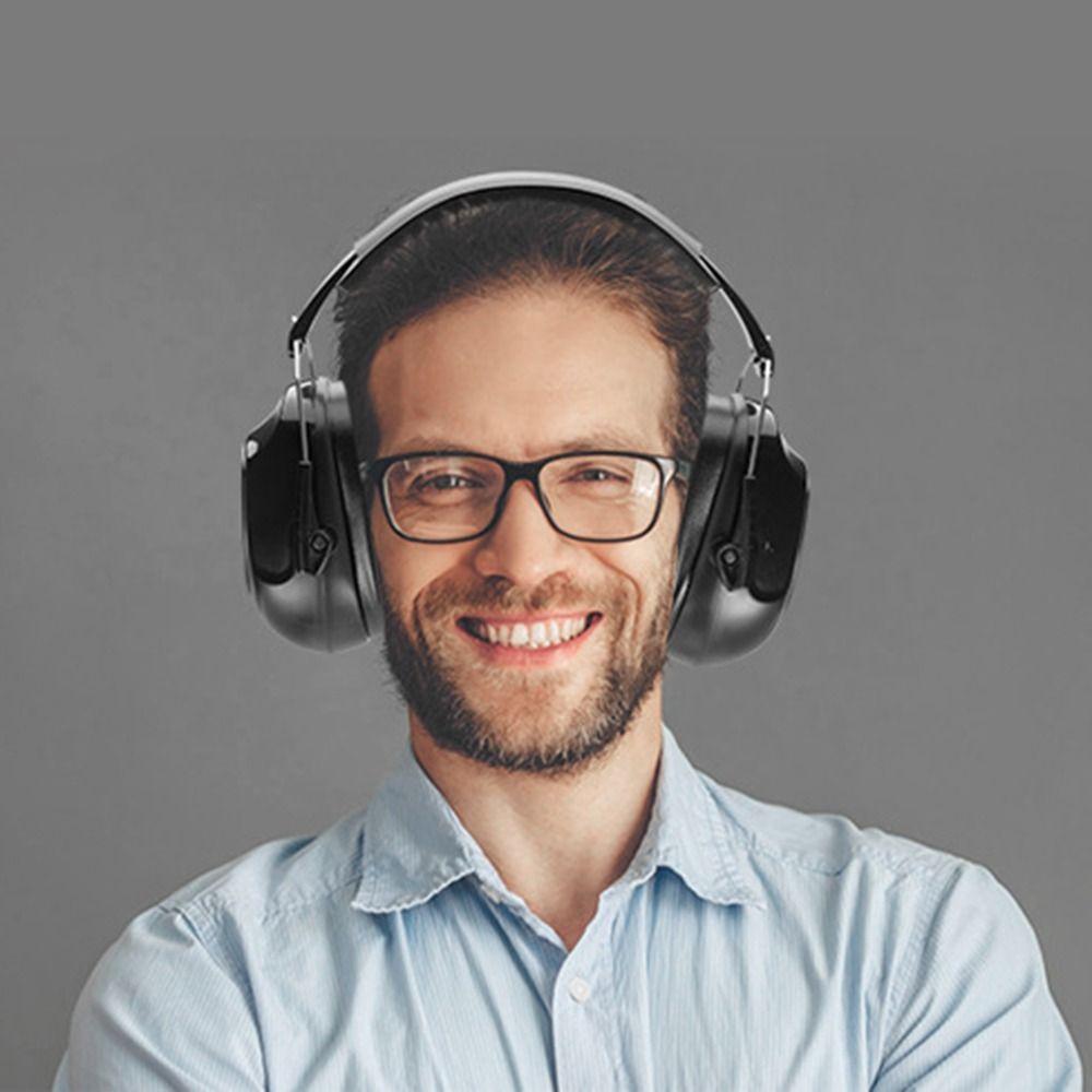 SNR-34dB Adjustable Head Earmuffs Noise Reduction Ear Protector  Student Children