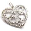 Les Trésors De Lily [J9540] - White 'Love Divine' Silver Pendant